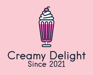 Yogurt - Sundae Dessert Bar logo design