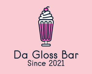 Sundae Dessert Bar logo design