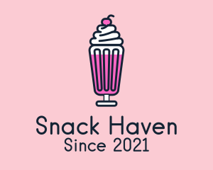 Sundae Dessert Bar logo design