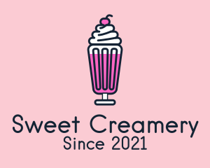 Sundae Dessert Bar logo design