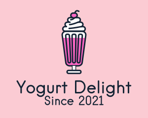 Yogurt - Sundae Dessert Bar logo design