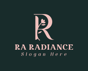 Fragrance Boutique Letter R logo design