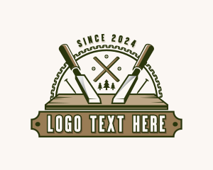 Vintage - Industrial Wood Chisel logo design