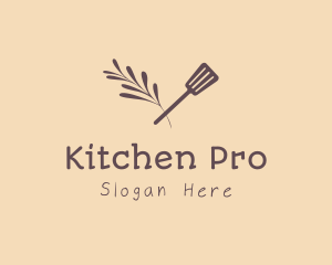 Vegan Spatula Kitchen logo design