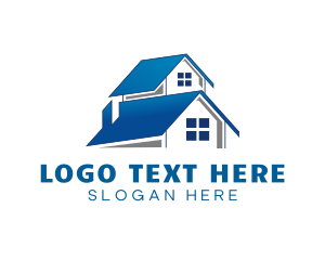 Property Developer - House Roof Real Estate logo design