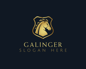 Horse Equestrian Racing Logo