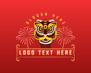 Parade - Lion Dance Parade logo design