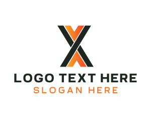 Letter Bn - Modern Generic Letter X logo design