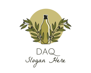 Olive Oil Bottle logo design