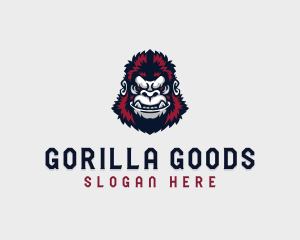  Gorilla Ape Monkey logo design