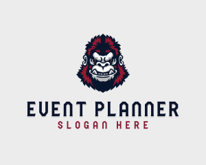 Esport - Gorilla Ape Monkey logo design