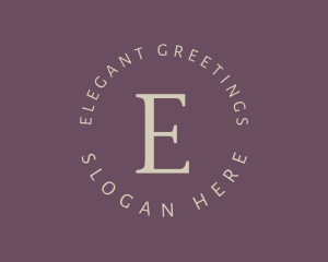 Elegant Luxury Brand logo design