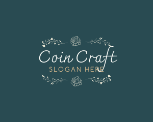 Elegant Minimal Craft logo design