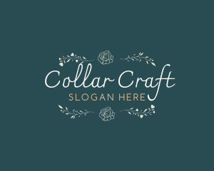 Elegant Minimal Craft logo design