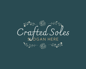 Elegant Minimal Craft logo design