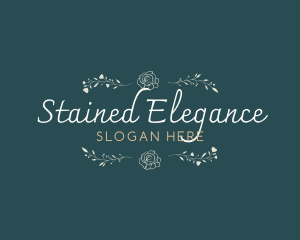 Elegant Minimal Craft logo design