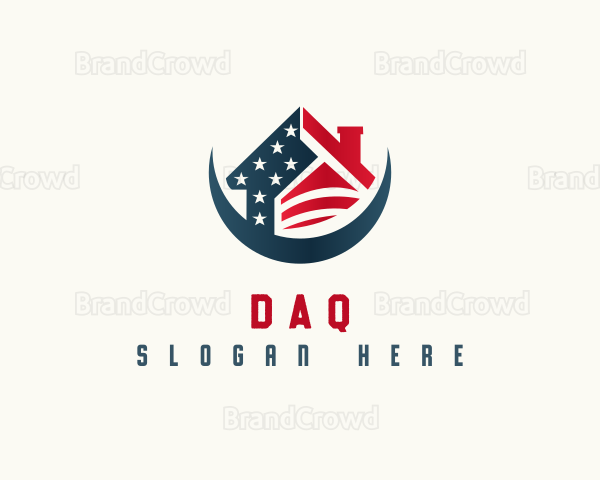 Patriotic Veteran Housing Logo