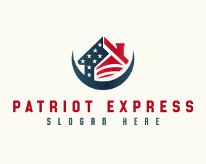 Patriotic Veteran Housing logo design