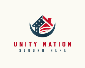 Patriotic Veteran Housing logo design