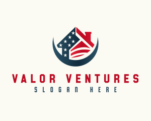 Veteran - Patriotic Veteran Housing logo design