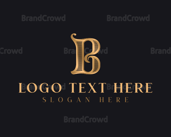 Boutique Artisan Letter B Logo