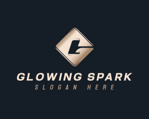 Industrial Iron Steel logo design