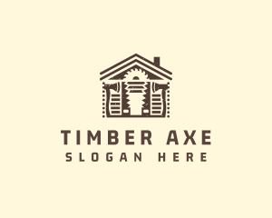 Lumberjack Tool Carpentry logo design