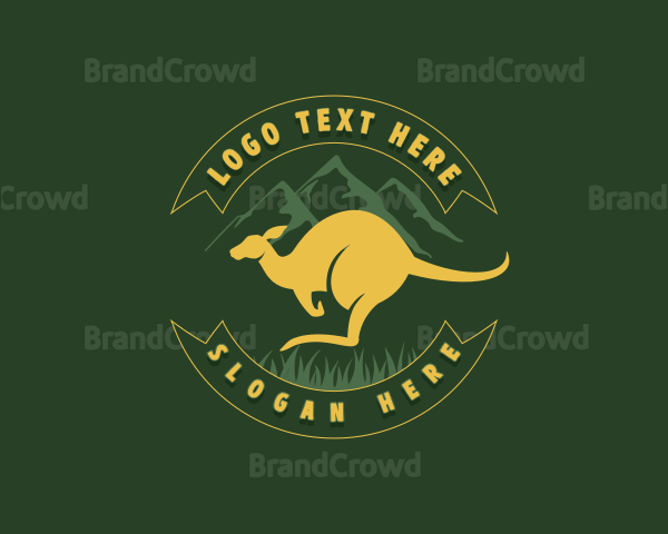 Australian Kangaroo Park Logo