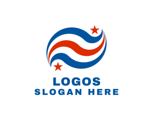 Government - Patriotic USA Flag logo design