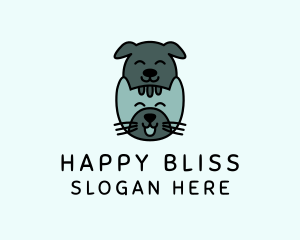 Happy Pet Veterinary  logo design