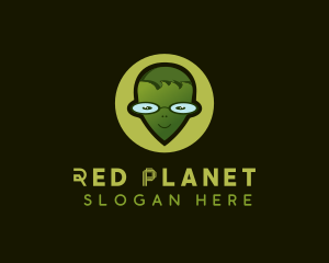 Martian - Geek Alien Gamer logo design