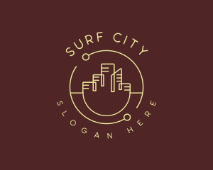 Skyscraper City Building logo design