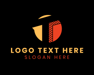 Mortgage - Creative Minimalist Letter T logo design