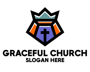 Church - Royal Christian Church logo design