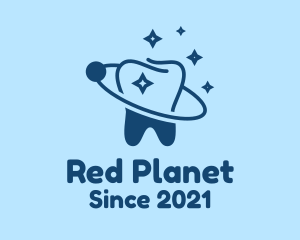 Blue Dental Planet  logo design