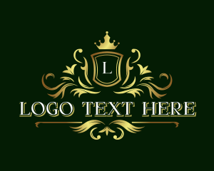 Vintage - Elegant Royal Shield logo design