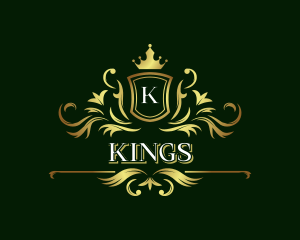 Elegant Royal Shield logo design