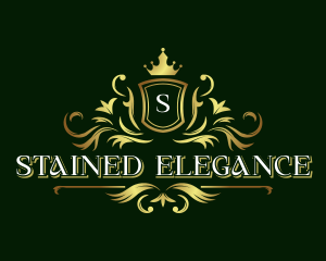 Elegant Royal Shield logo design