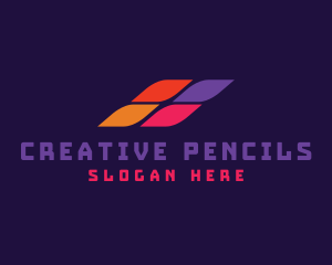 Creative Digital Pixel logo design