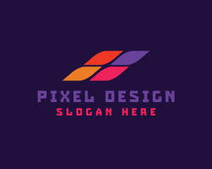 Creative Digital Pixel logo design