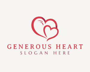 Heart Love Charity logo design