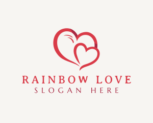 Heart Love Charity logo design