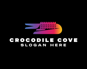 Crocodile Brand Startup logo design