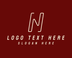 Minimalist Firm Letter N Logo