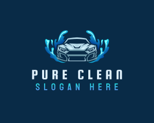 Auto Car Cleaning logo design