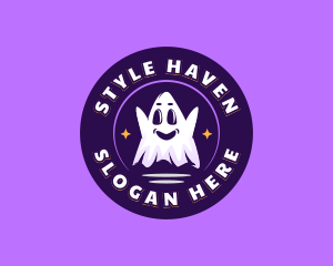 Spirit - Haunted Scary Ghost logo design