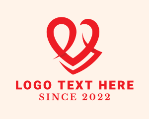 Lover - Matchmaking Romance Heart logo design
