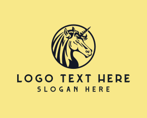 Investment - Generic Mythical Unicorn logo design