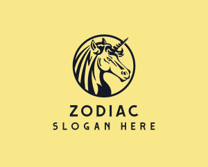 Unicorn - Generic Mythical Unicorn logo design