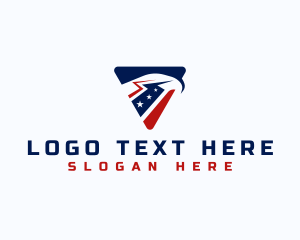 Travel - Eagle Bird Politics logo design